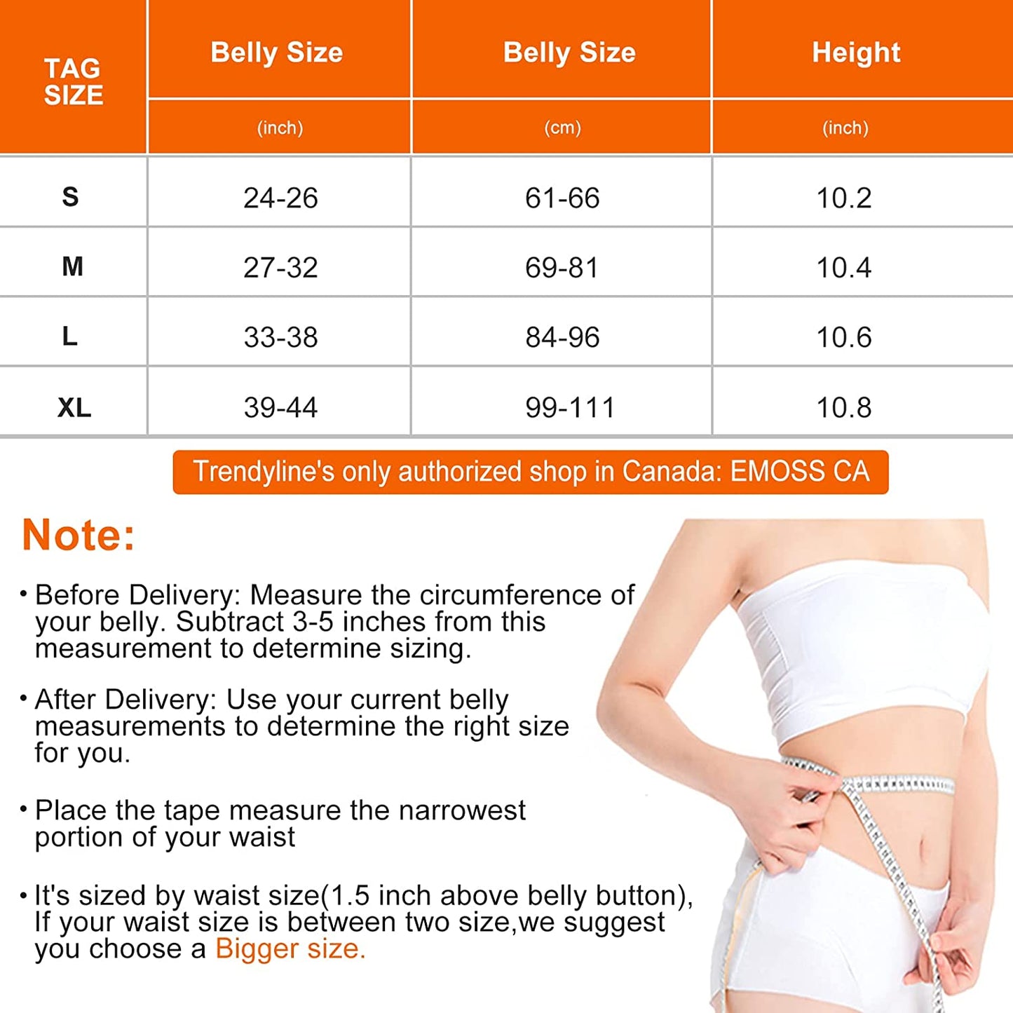 Hip Mall Women Postpartum Girdle Corset Recovery Belly Band Wrap Belt Nude Small
